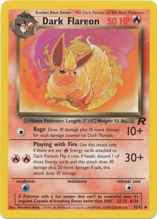 Team Rocket 35/82 Dark Flareon