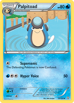 Dragons Exalted 035/124 Palpitoad