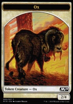 Ox 005/017 Core Set 2019 Token