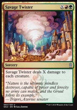 Ravnica Allegiance Guild Kit 097/133 Savage Twister