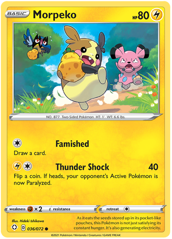 Shining Fates 036/072 Morpeko
