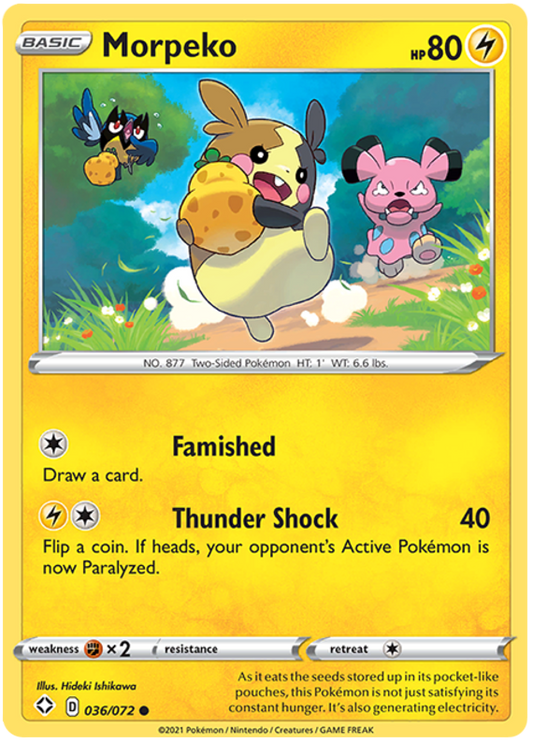 Shining Fates 036/072 Morpeko