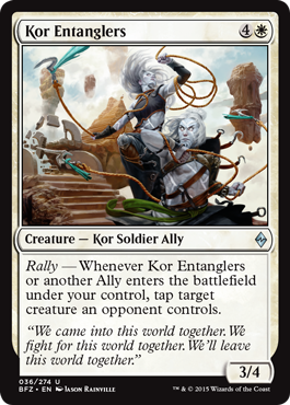 Battle for Zendikar 036/274 Kor Entanglers