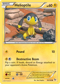 Flashfire 036/106 Helioptile