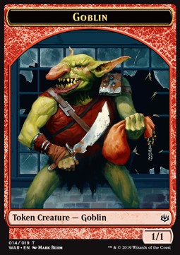 Goblin 014/019 War of the Spark Token