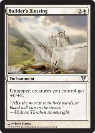 Avacyn Restored 008/244 Builder's Blessing