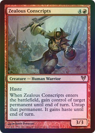 Avacyn Restored 166/244 Zealous Conscripts (Foil)
