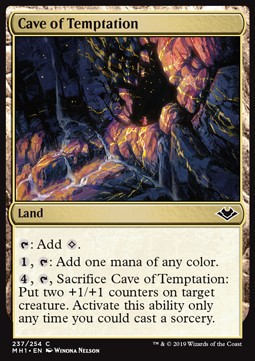 Modern Horizons 237/254 Cave of Temptation