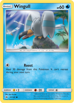 Sun & Moon 037/149 Wingull