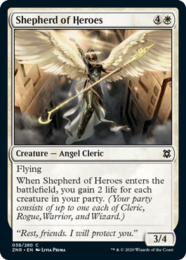 Zendikar Rising 038/280 Shepherd of Heroes (Foil)