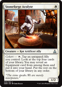 Oath of the Gatewatch 038/184 Stoneforge Acolyte
