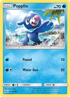 Sun & Moon 039/149 Popplio