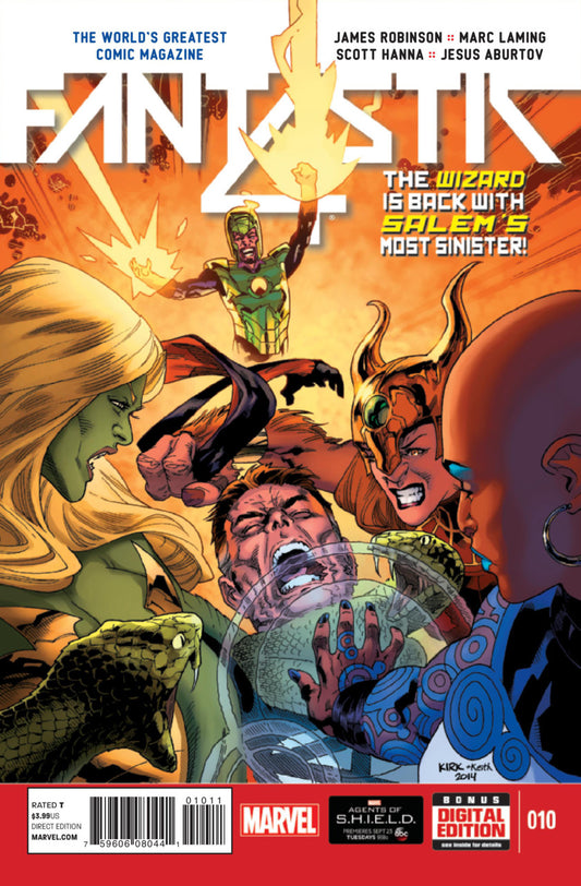 Fantastic Four #10 Marvel Comics (2014)