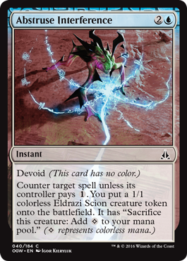 Oath of the Gatewatch 040/184 Abstruse Interference