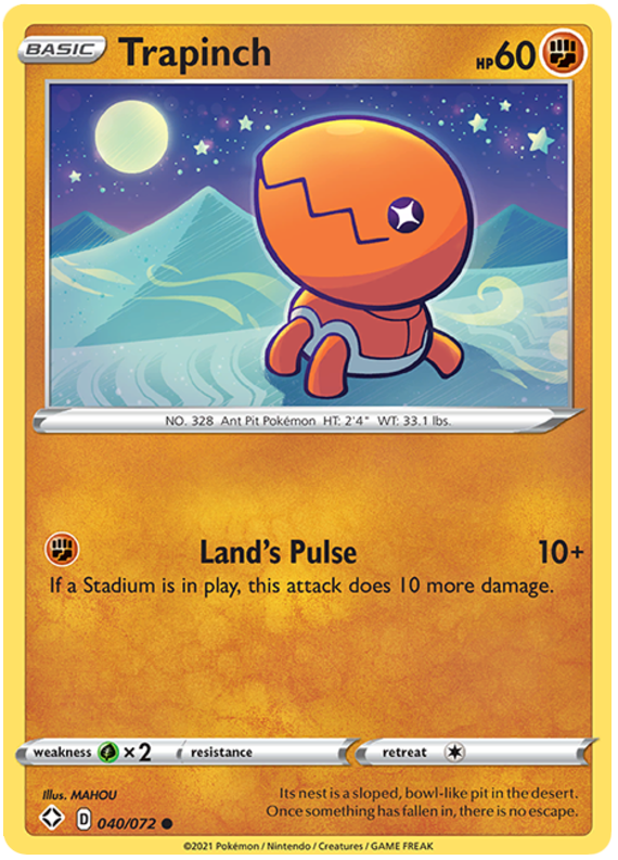Shining Fates 040/072 Trapinch