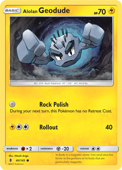 Guardians Rising 040/145 Alolan Geodude
