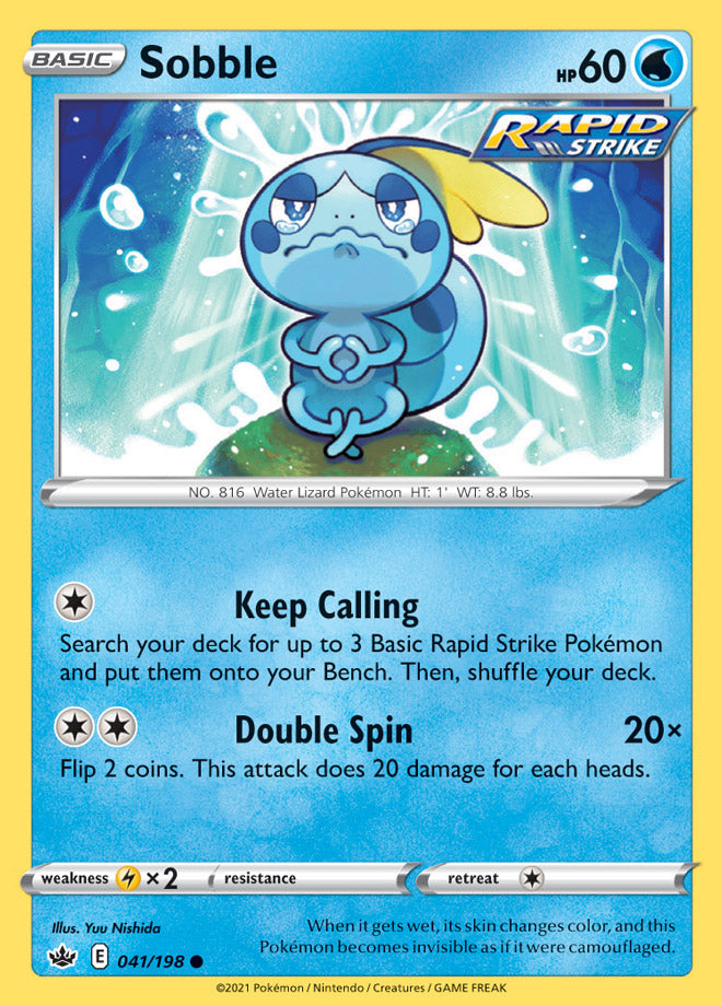 Chilling Reign 041/198 Sobble