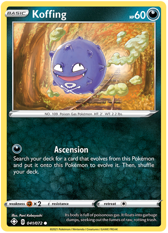 Shining Fates 041/072 Koffing