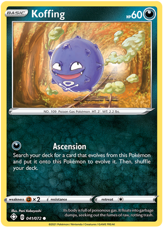 Shining Fates 041/072 Koffing