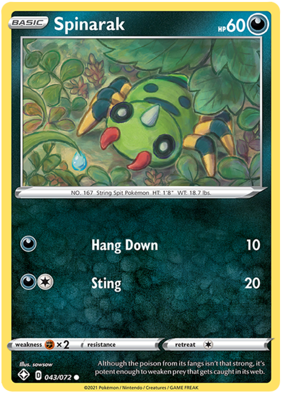 Shining Fates 043/072 Spinarak