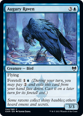 Kaldheim 044/285 Augury Raven
