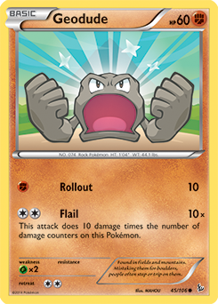 Flashfire 045/106 Geodude