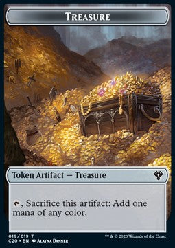 Human 004/019 Ikoria Commander Token