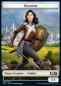 Soldier 005/018 Core Set 20211 Token