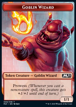 Goblin Wizard 008/018 Core Set 2021 Token