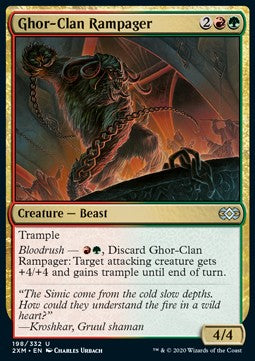 Double Masters 198/332 Ghor-Clan Rampager