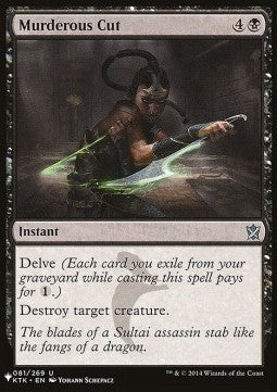 The List - Khans of Tarkir 081/269 Murderous Cut