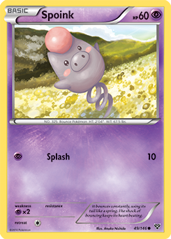 XY Base Set 049/146 Spoink