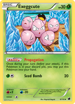 Plasma Freeze 004/116 Exeggcute