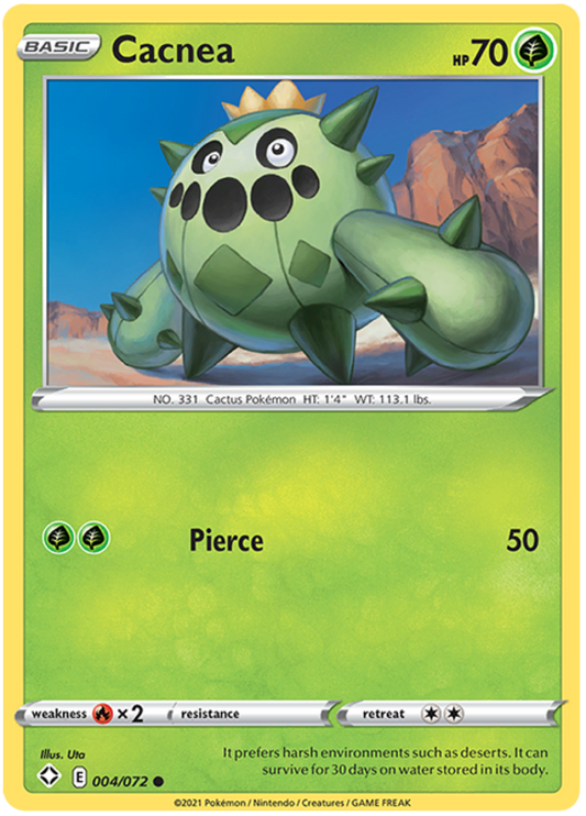 Shining Fates 004/072 Cacnea