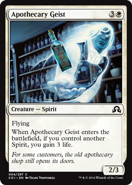 Shadows Over Innistrad 004/297 Apothecary Geist