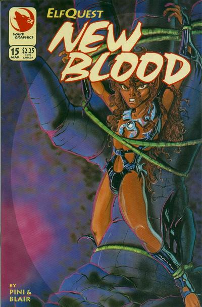 Elfquest New Blood #15 Warp Graphics (1992)