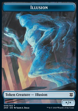 Illusion 006/012 Zendikar Rising Token