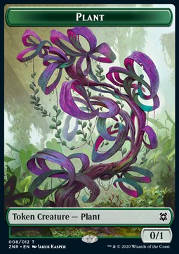 Plant 008/012 Zendikar Rising Token