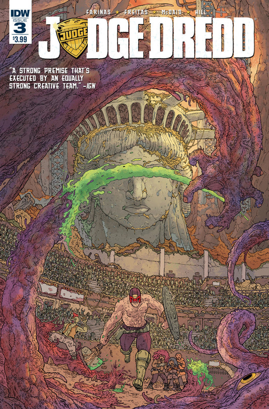 Judge Dredd #3 IDW Comics (2015)