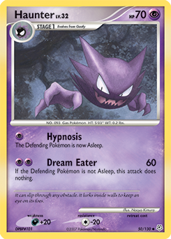 Diamond & Pearl 050/130 Haunter Lv. 32