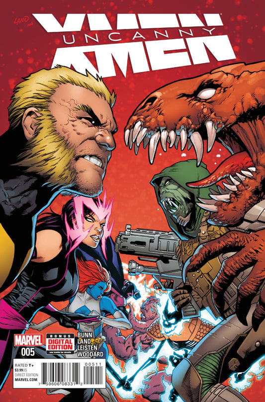 Uncanny X-men #005 Marvel Comics (2016)