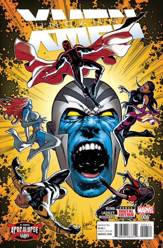 Uncanny X-men #006 Marvel Comics (2016)