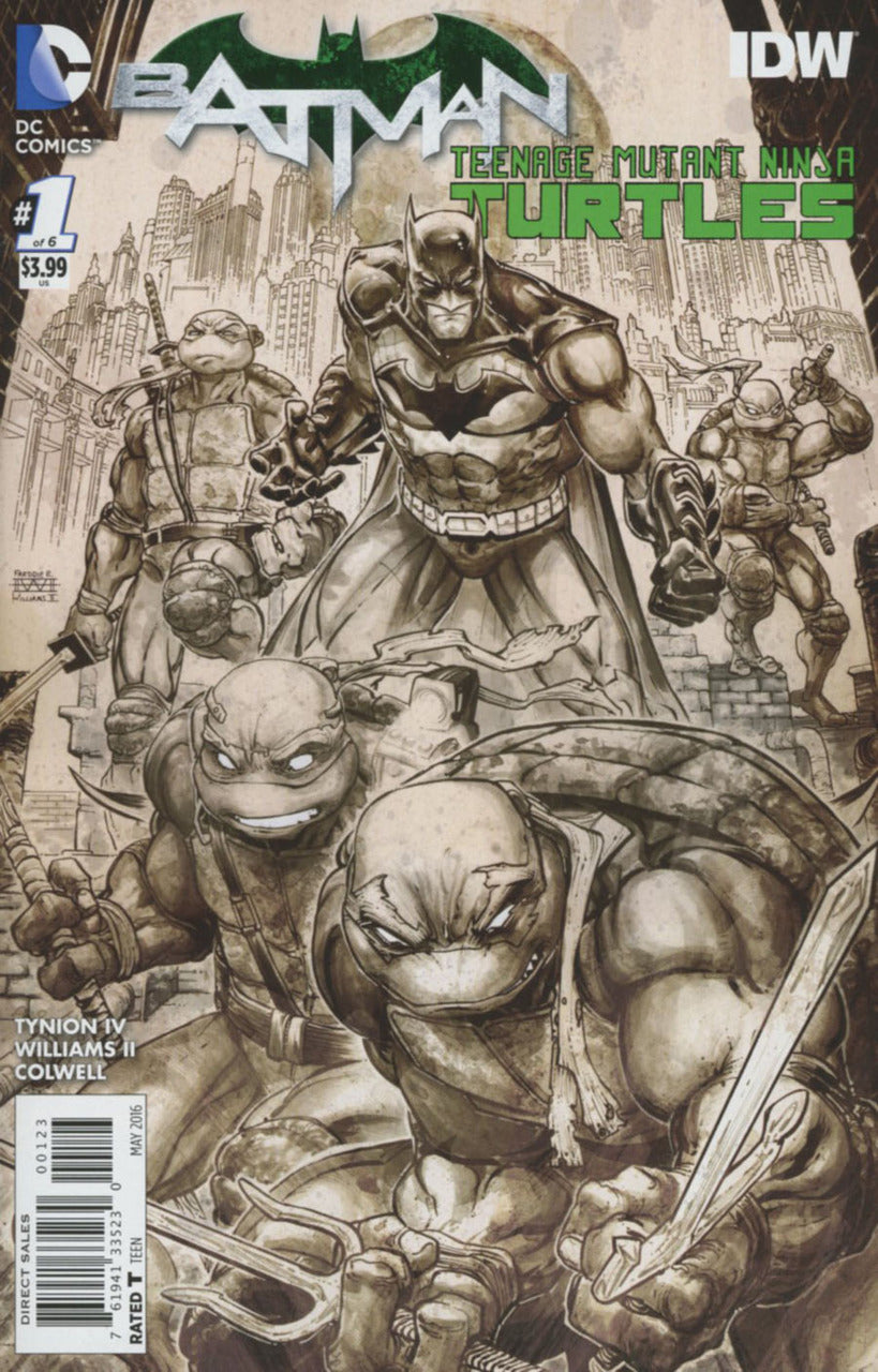 Batman Teenage Mutant Ninja Turtles #1 DC Comics (2016)