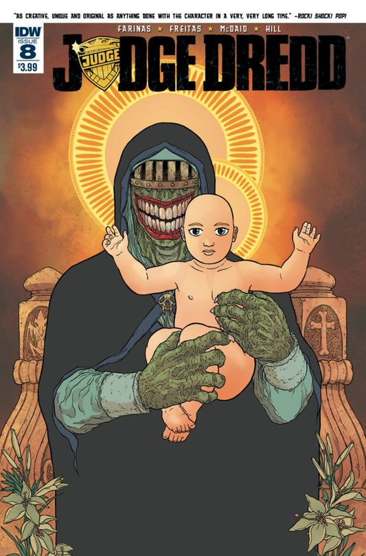 Judge Dredd #8 IDW Comics (2015)