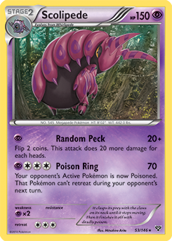 XY Base Set 053/146 Scolipede