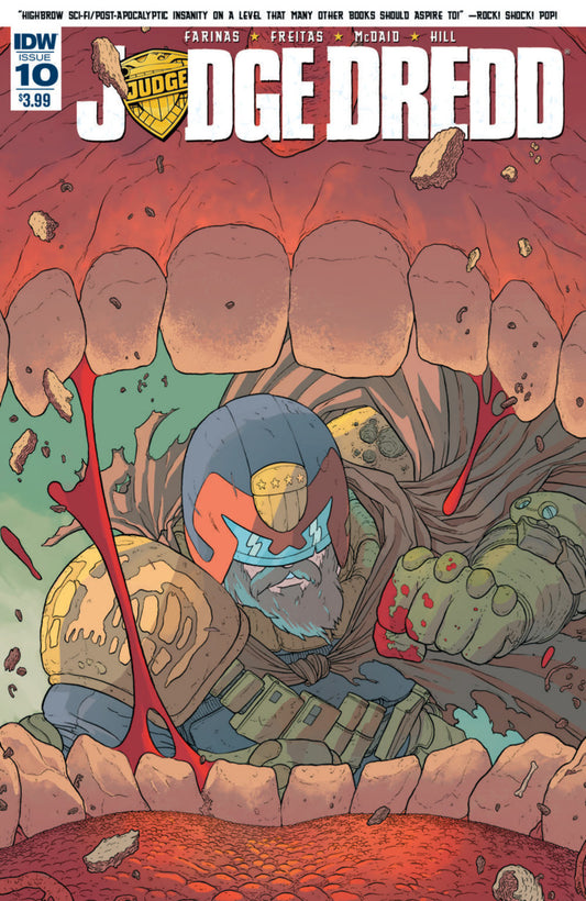 Judge Dredd #10 IDW Comics (2015)