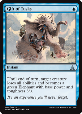 Oath of the Gatewatch 055/184 Gift of Tusks