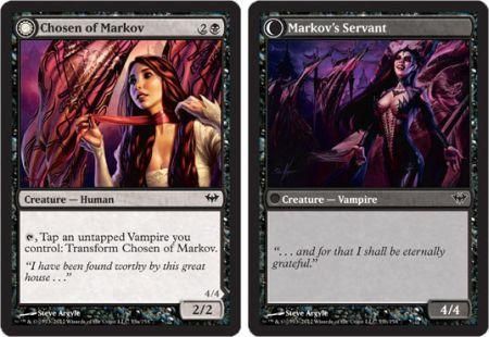 Dark Ascension 055/158 Chosen of Markov/Markov's Servant