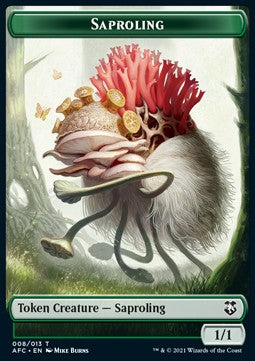 Knight  002/013 Adventures in the Forgotten Realms Commander Token