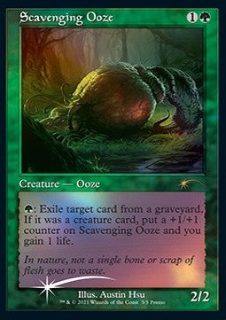 Magic the Gathering Promo 05/05 Scavenging Ooze (Foil)